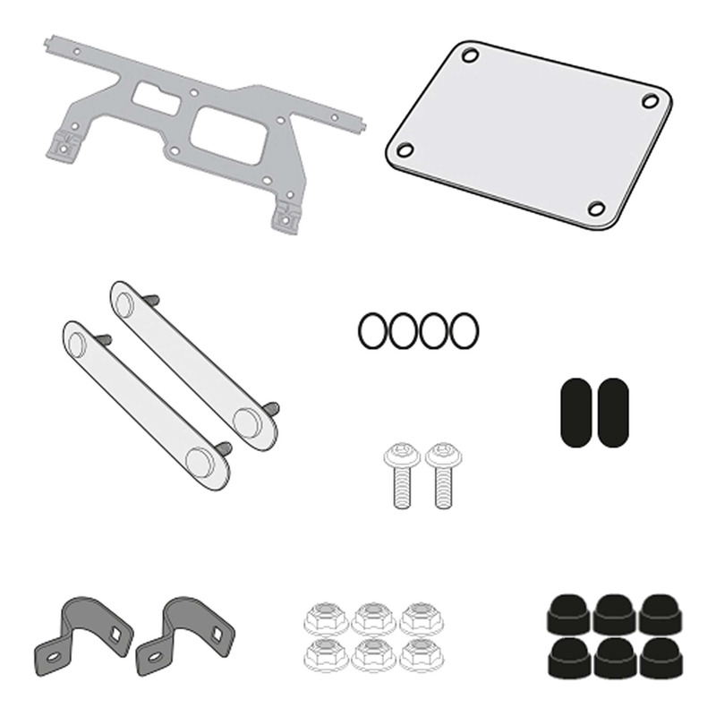 Kit fixation Givi boite à outils S250 sur PLOS5108CAM BMW R 1250 GS 19-23