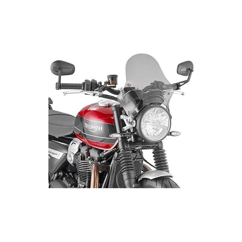 Kit fixation Givi pour saute vent A201, A210 Triumph Speed Twin 1200 1