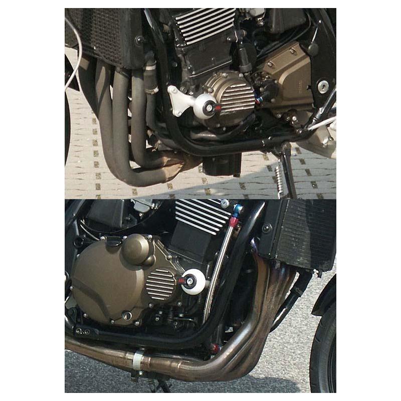Kit fixation moteur pour tampon de protection LSL Kawasaki ZRX 1200 R 01-04
