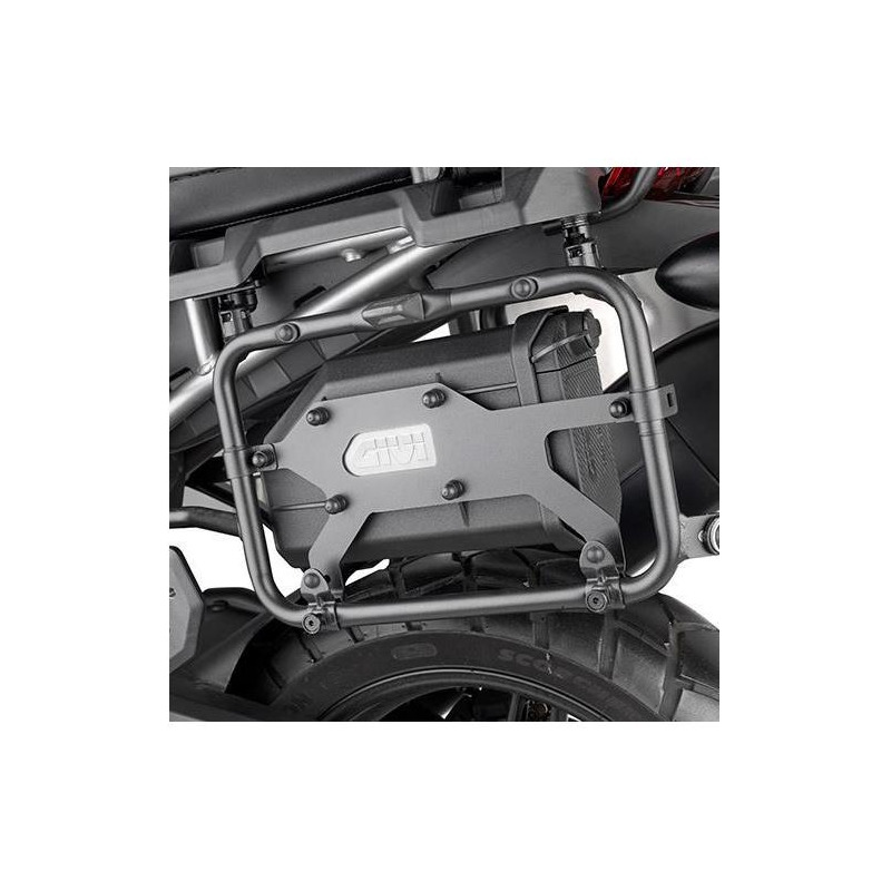 Kit fixation pour la Tool Box Givi sur supports PLO Harley Davidson 12