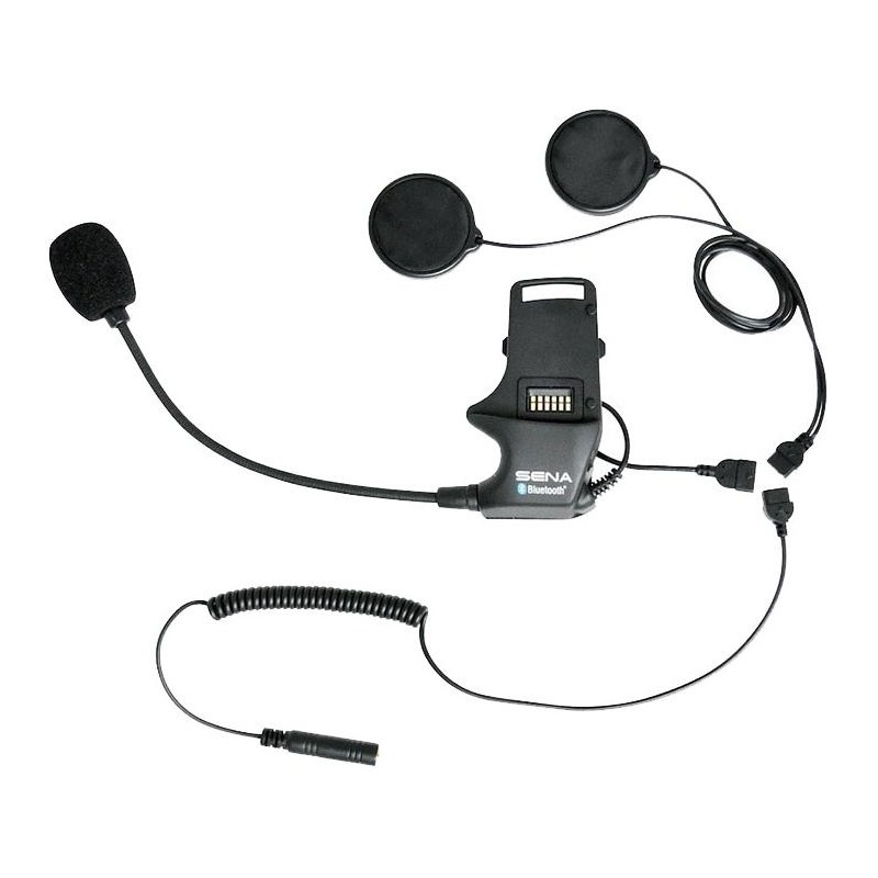 Kit fixation pour Sena SMH10 avec haut-parleurs ou pour écouteurs et micro à tige