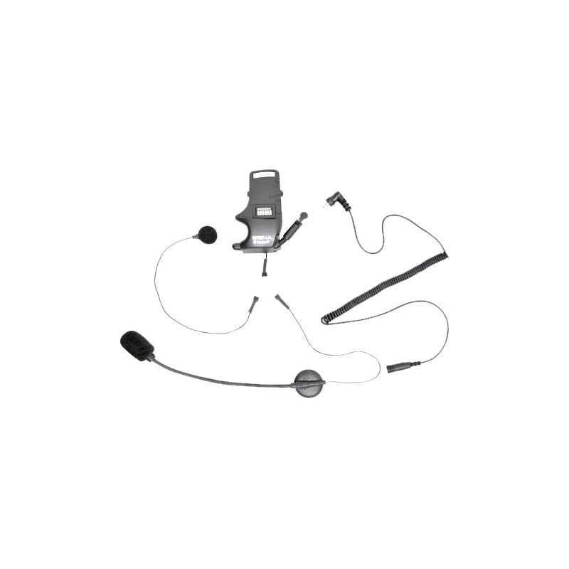 Kit fixation pour Sena SMH10 avec micro à tige et filaire pour écouteurs