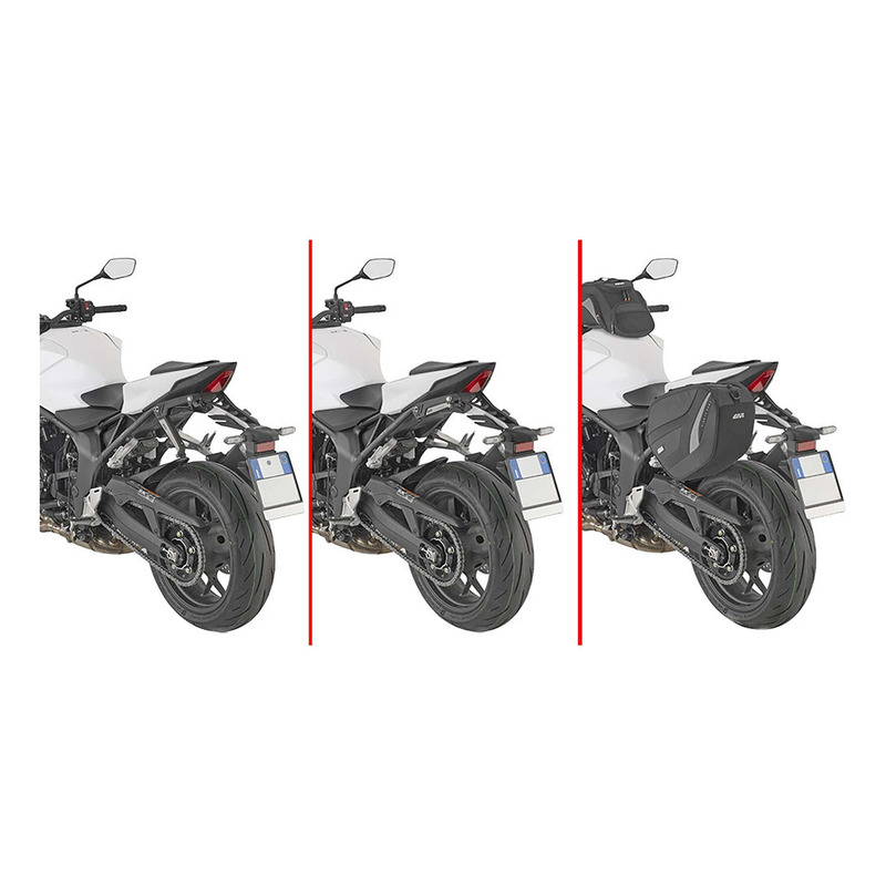 Kit fixation rÃ©tractable pour sacoche gauche Givi Easy-T Honda CB 100