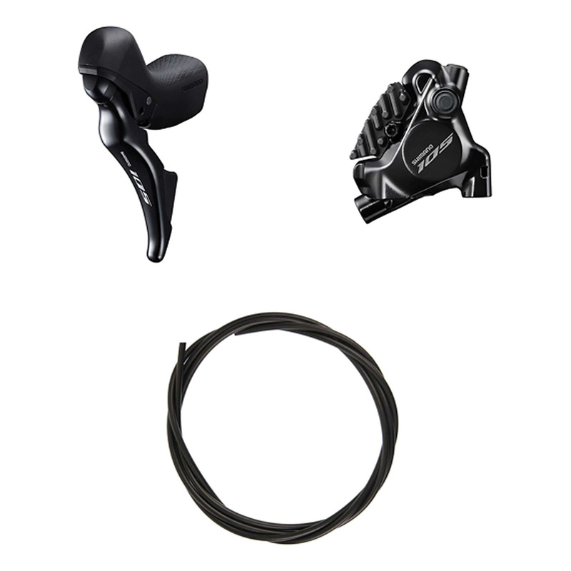 Kit Frein à Disque Hydraulique Shimano 105 BR-R7170/ST-R7025 Levier Gauche Frein Avant