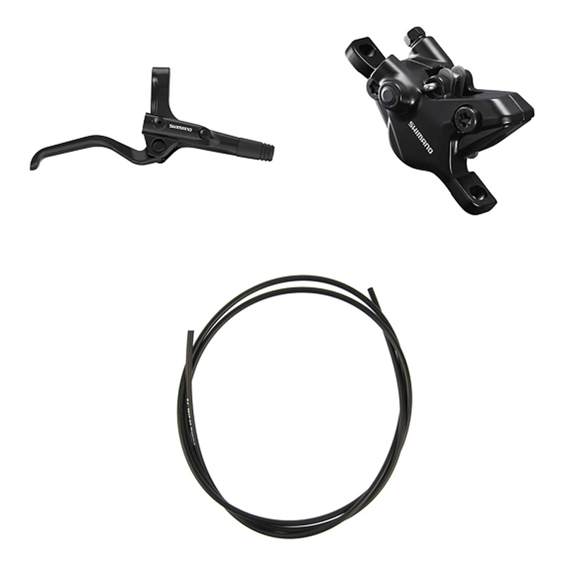 Kit Frein à Disque Hydraulique Shimano BR-MT410/BL-UR405 Levier Droite Frein Arrière Noir