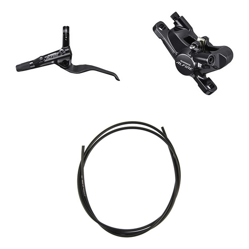 Kit Frein à Disque Hydraulique Shimano Alfine BR-S7000/BL-S7000 Levier Gauche Frein Avant Noir