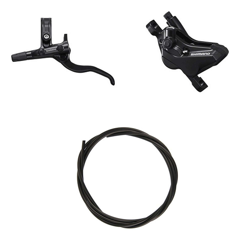 Kit Frein à Disque Hydraulique Shimano Deore BR-MT420 / BL-M4100 Levier Gauche Frein Avant Noir