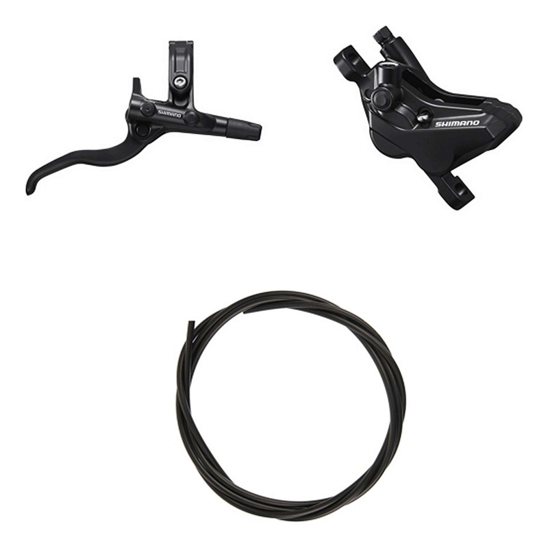Kit Frein à Disque Hydraulique Shimano Deore BR-MT420 / BL-M4100 Levier Droite Frein Arrière Noir