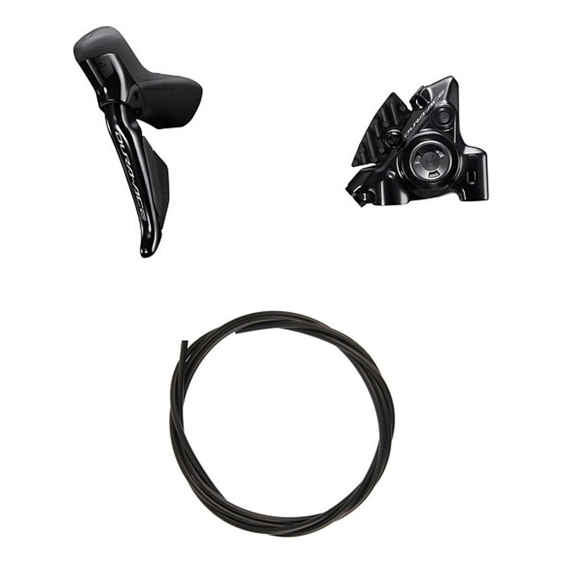 Kit Frein à Disque Hydraulique Shimano Dura-Ace BR-R9270 / ST-R9270 Levier Gauche Frein Avant Noir