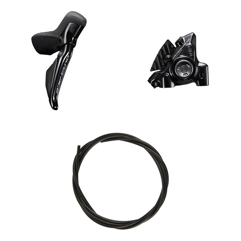 Kit Frein à Disque Hydraulique Shimano Dura-Ace BR-R9270 / ST-R9270 Levier Droite Frein Arrière Noir