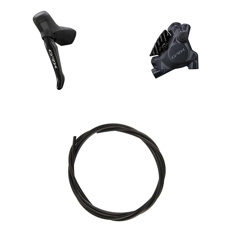 Kit Frein à Disque Hydraulique Shimano GRX BR-RX410/BL-RS717 Levier Gauche Frein Avant