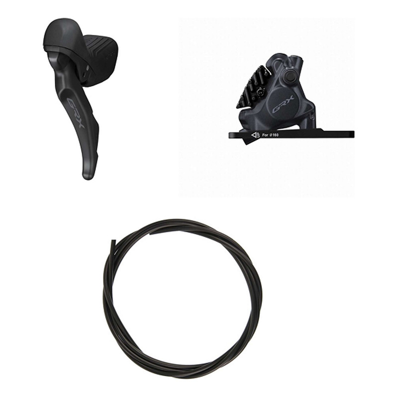 Kit Frein à Disque Hydraulique Shimano GRX BR-RX410/ST-RX610 Levier Gauche Frein Avant