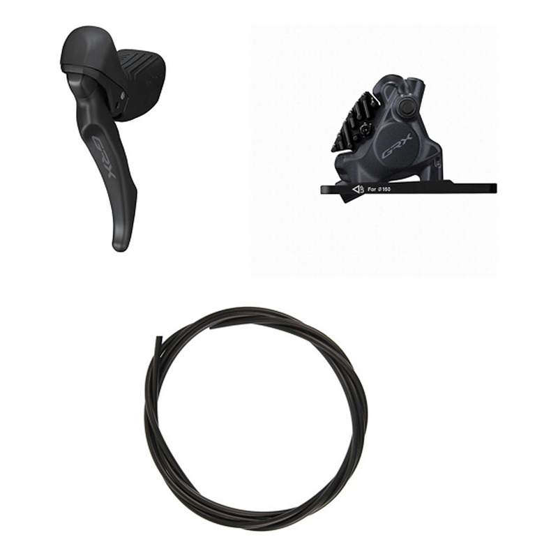 Kit Frein à Disque Hydraulique Shimano GRX BR-RX410/BL-RX610 Levier Gauche Frein Avant