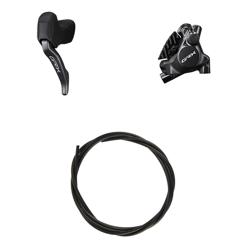 Kit Frein à Disque Hydraulique Shimano GRX Di2 BR-RX820/BL-RX825 Levier Gauche Frein Avant
