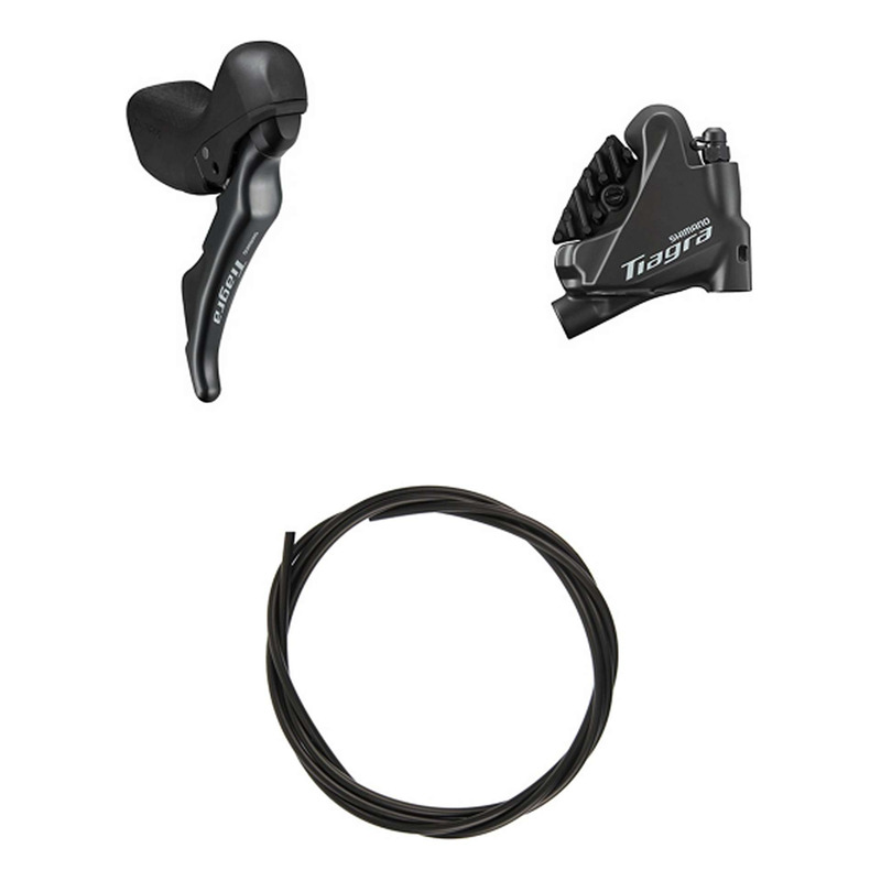 Kit Frein à Disque Hydraulique Shimano Tiagra BR-4770/ST-4720 Levier Droit Frein Arrière Noir