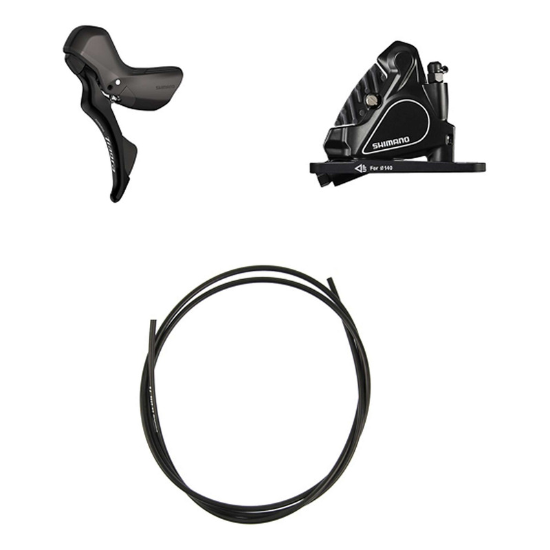 Kit Frein à Disque Hydraulique Shimano Tiagra BR-RS405/ST-R4020 Levier Gauche Frein Avant