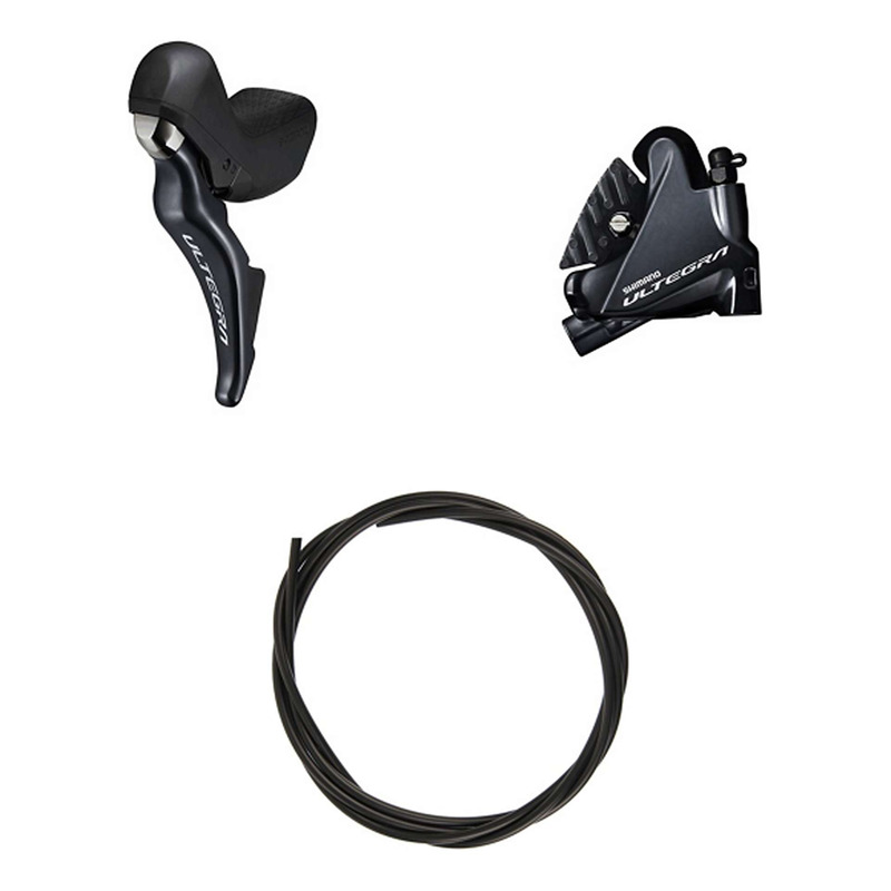 Kit Frein à Disque Hydraulique Shimano Ultegra BR-R8070/ST-R8025 Levier gauche Frein Avant Noir