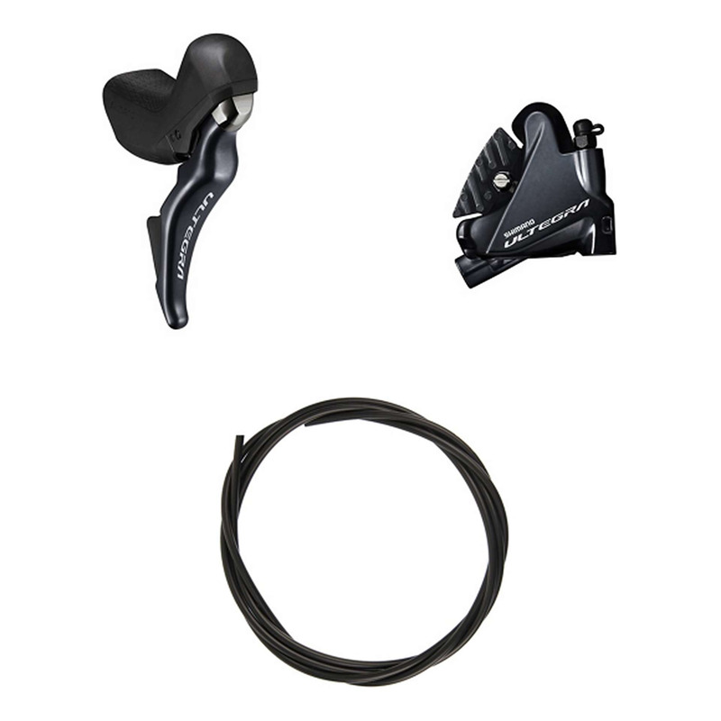 Kit Frein à Disque Hydraulique Shimano Ultegra BR-R8070/ST-R8025 Levier Droite Frein Arrière Noir