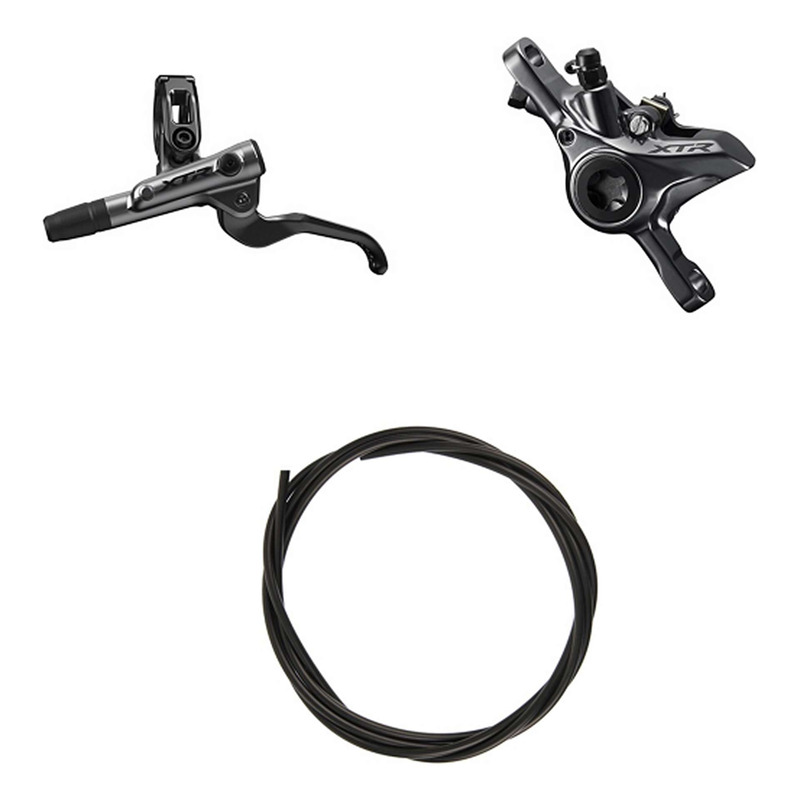 Kit Frein à Disque Hydraulique Shimano XTR BR-M9100/BL-M9100 Levier Gauche Frein Avant Noir