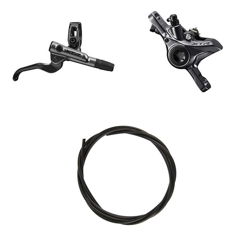 Kit Frein à Disque Hydraulique Shimano XTR BR-M9100/BL-M9100 Levier Droite Frein Arrière Noir