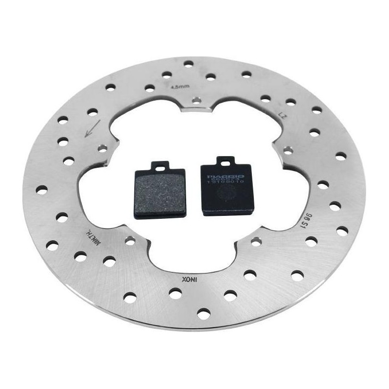 Kit freinage arrière origine 1R000474 pour Piaggio 125 à 500 MP3 / G