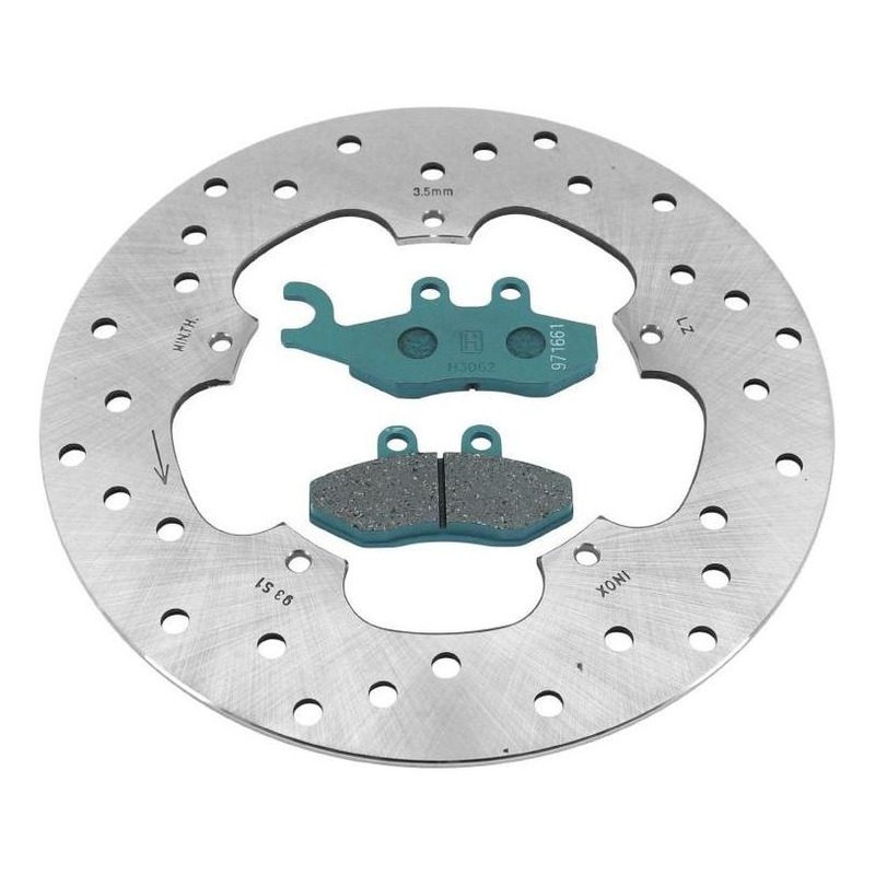 Kit freinage avant Brembo origine 1R000494 pour Piaggio 125-250 X9 05-