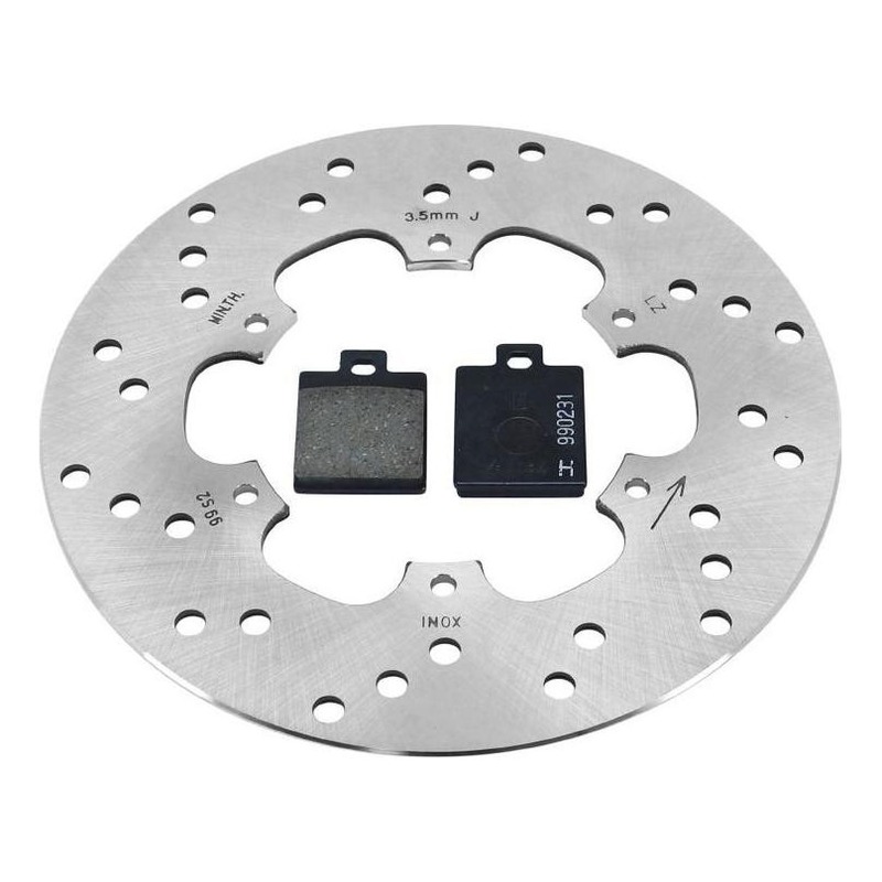 Kit freinage avant origine 1R000495 pour Piaggio 50-125 Liberty 06-