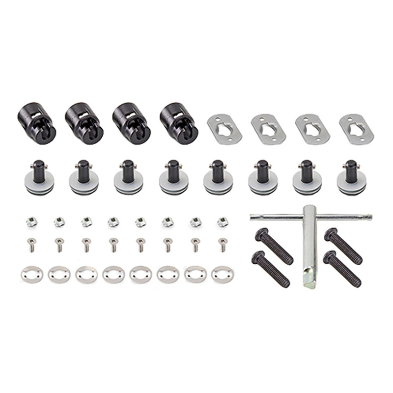 Kit Givi Rapid Release 14RKIT conversion des supports latéraux en supports à démontage rapide Guzzi