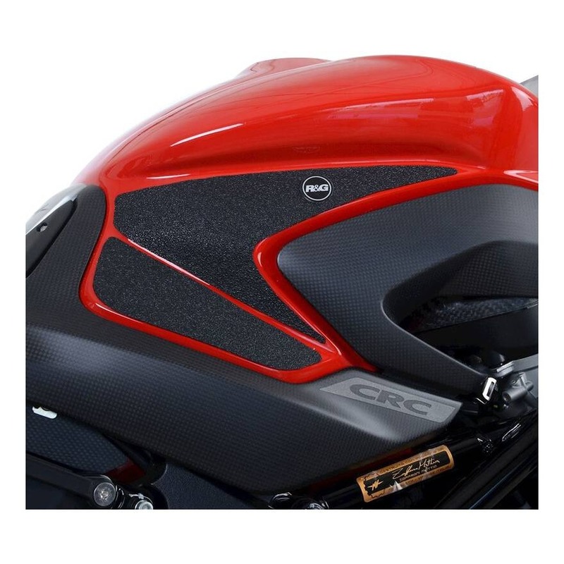 Kit grip de réservoir R&G Racing noir MV Agusta Brutale 1000 RR 20-21
