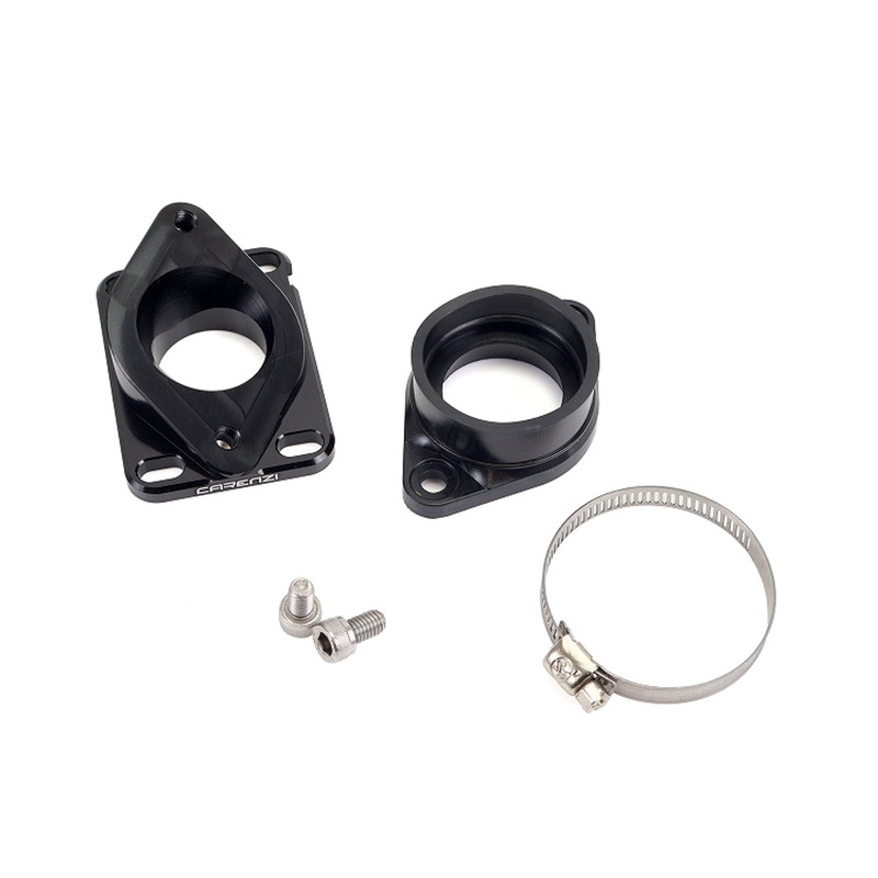 Kit pipe d'admission Carenzi 30-34mm carburateur PWK 30 mm AM6/Derbi