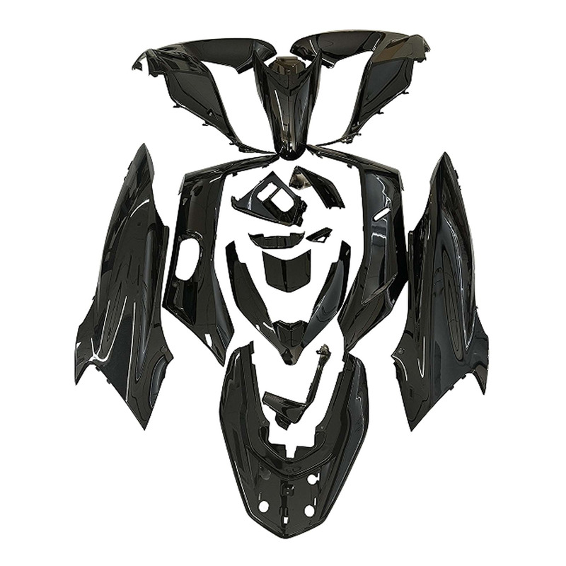 Kit plastique 15 pièces noir TNT Honda PCX 125 2018-20