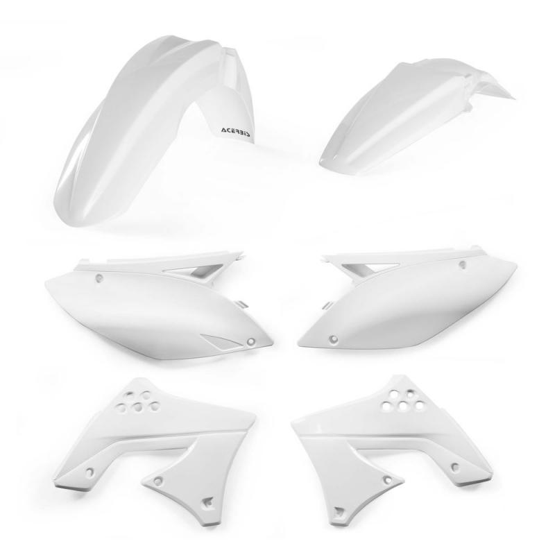Kit plastique Acerbis Kawasaki 250 KX-F 09-12 blanc