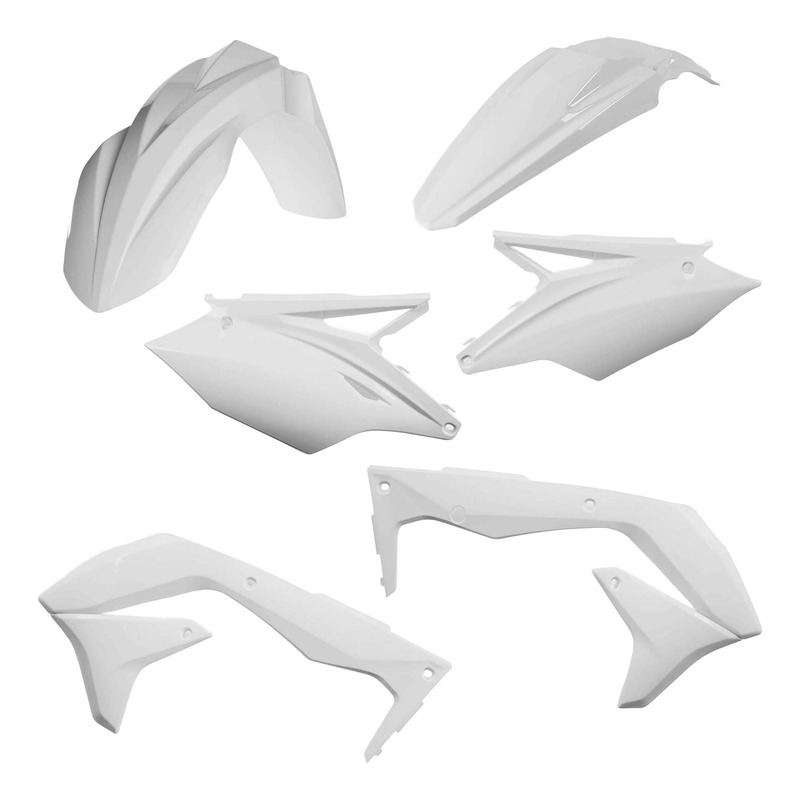 Kit Plastique ACERBIS Type Origine Blanc - Kawasaki 450 KXF 2018