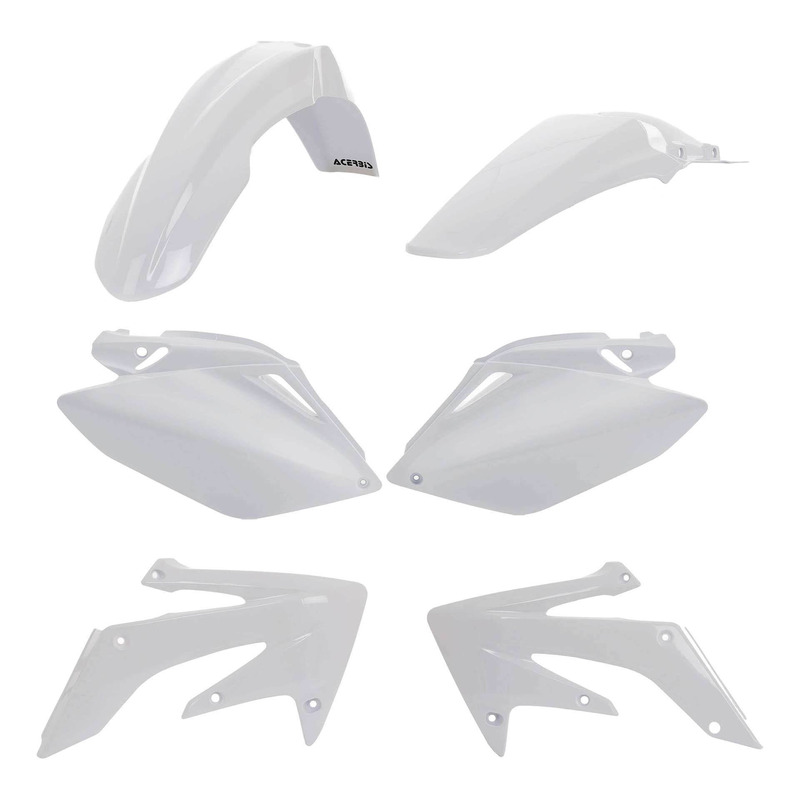 Kit Plastique ACERBIS Type Origine Blanc - Honda 250 CRF-R 06-09
