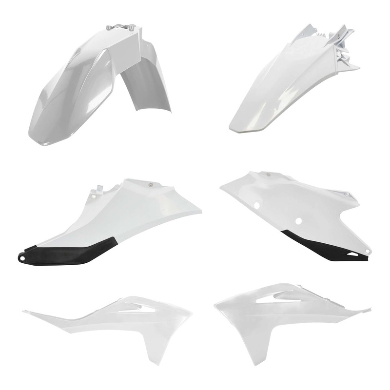 Kit Plastique ACERBIS Type Origine Blanc / Noir - Gasgas EC / ECF 21-2