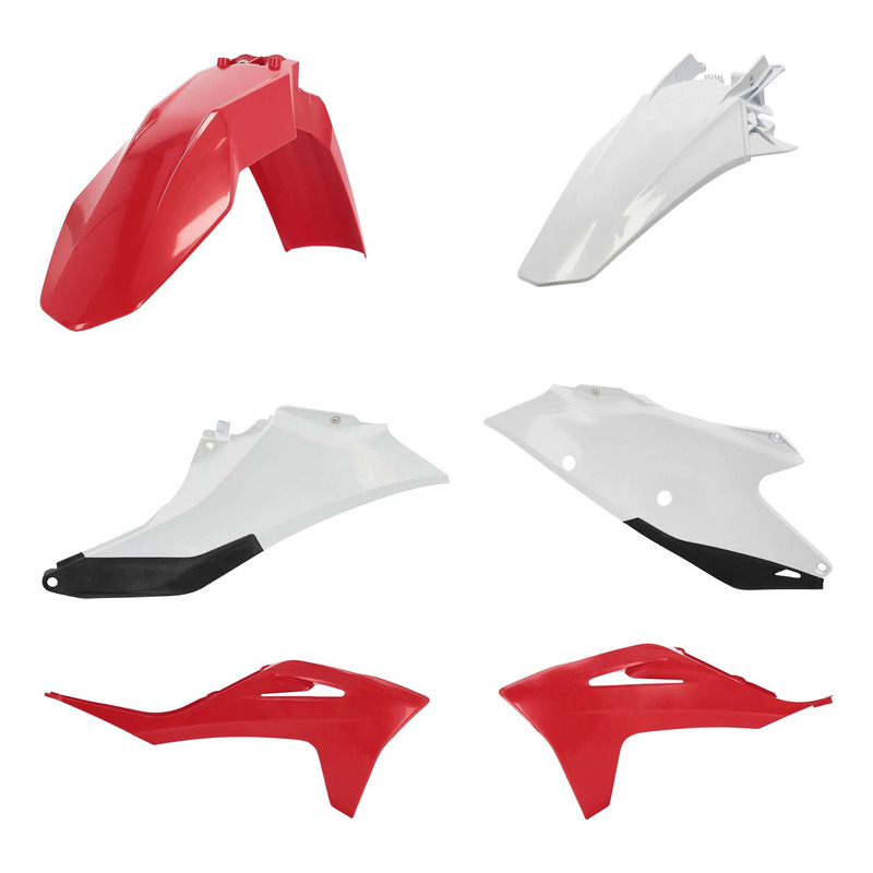 Kit Plastique ACERBIS Type Origine Blanc / Rouge / Noir - Gasgas MC /