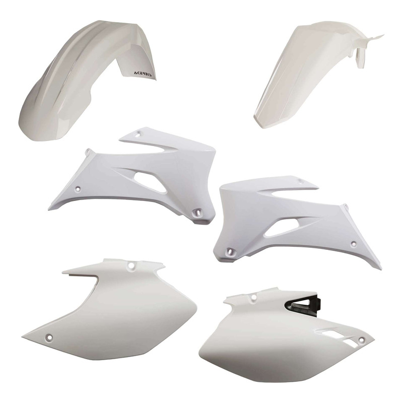 Kit Plastique ACERBIS Type Origine Blanc - Yamaha 250 WRF 07-13