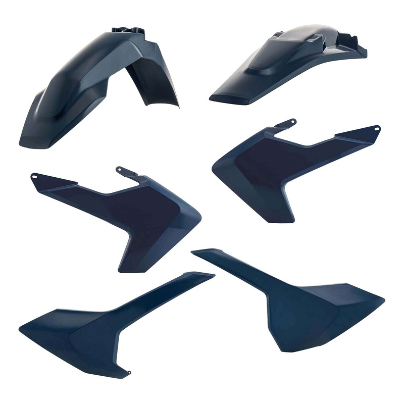 Kit Plastique ACERBIS Type Origine Bleu Nuit - Husqvarna FE / TE 17-19