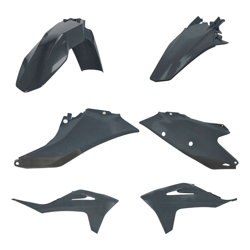 Kit Plastique ACERBIS Type Origine Gris Métallisé - Gasgas MC / MCF 21-23