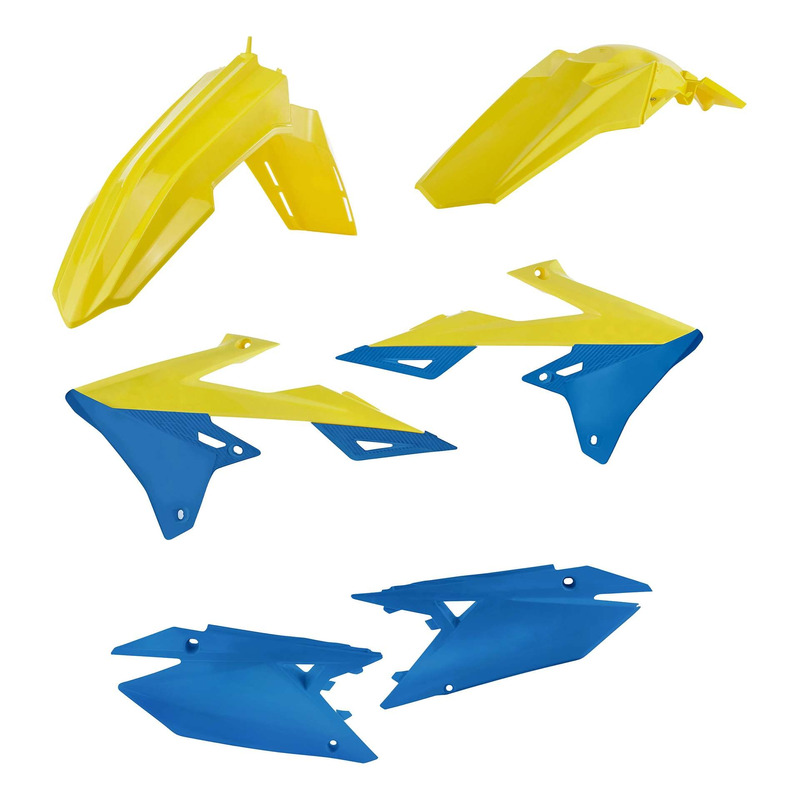 Kit Plastique ACERBIS Type Origine Jaune / Bleu - Suzuki 450 RMZ 18-25