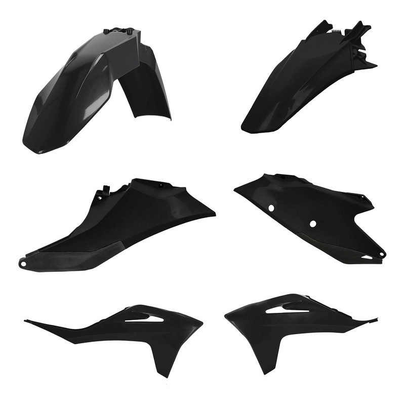 Kit Plastique ACERBIS Type Origine Noir - Gasgas EC / ECF 21-23