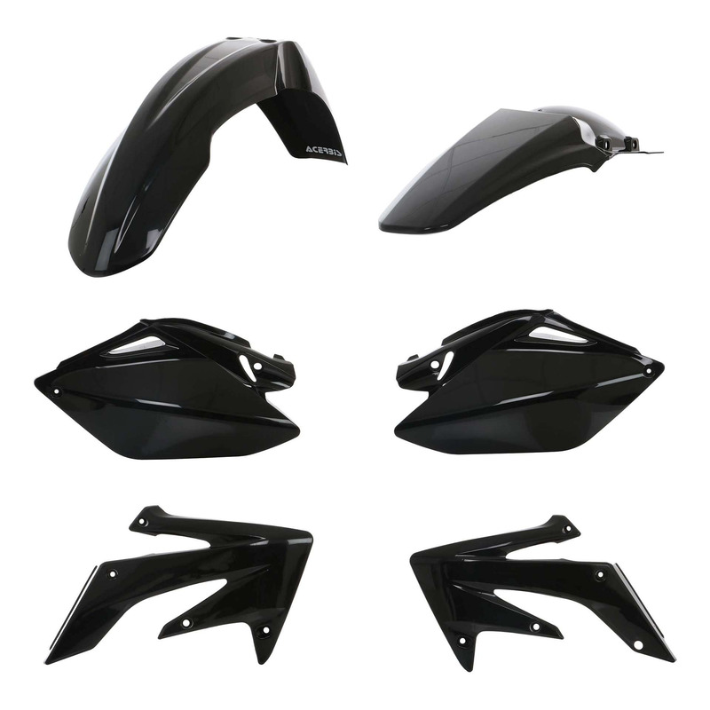 Kit Plastique ACERBIS Type Origine Noir - Honda 250 CRF-R 06-09