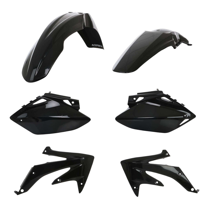 Kit Plastique ACERBIS Type Origine Noir - Honda 450 CRF-R 05-06