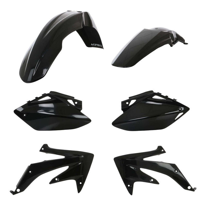 Kit Plastique ACERBIS Type Origine Noir - Honda 450 CRF-R 07-08