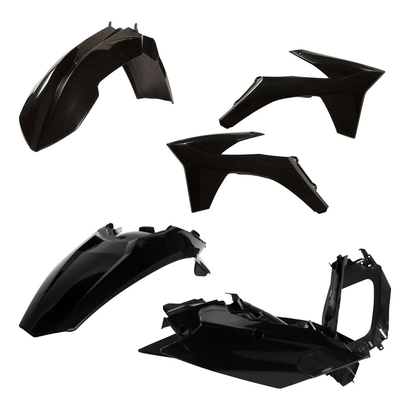 Kit Plastique ACERBIS Type Origine Noir - KTM EXC / EXCF 12-13