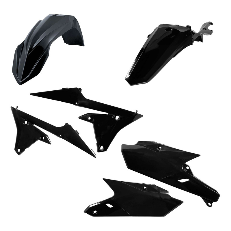Kit Plastique ACERBIS Type Origine Noir - Yamaha 250 WRF 15-19