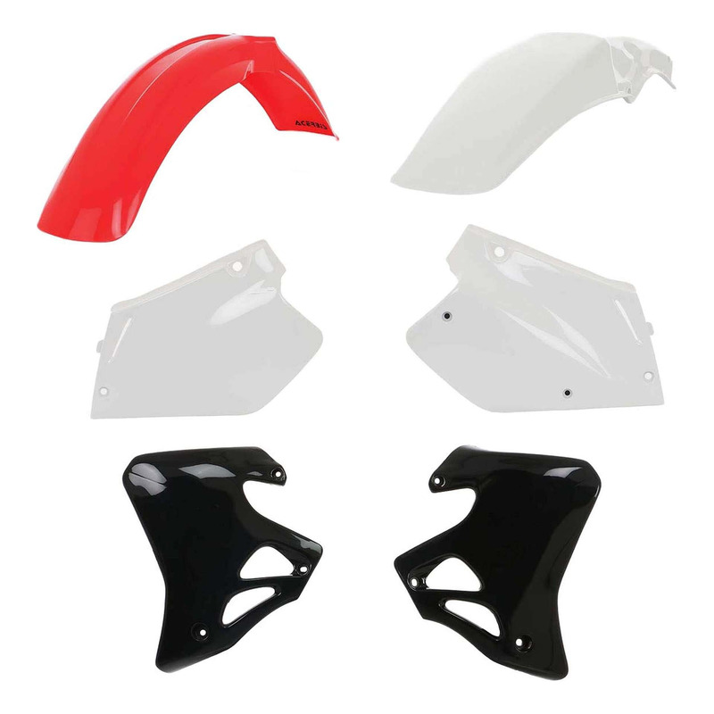 Kit Plastique ACERBIS Type Origine Réplica 1997 Blanc / Noir / Rouge - Honda 125 CR 95-97