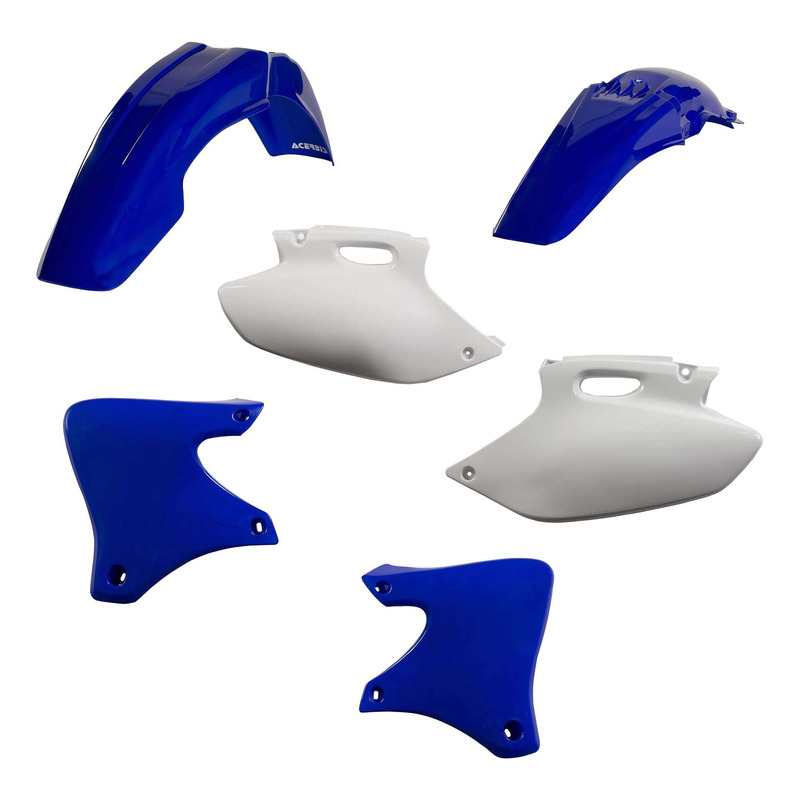 Kit Plastique ACERBIS Type Origine Réplica 1998 Bleu / Blanc - Yamaha 400 YZF / WRF 98-99
