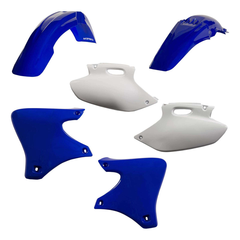 Kit Plastique ACERBIS Type Origine Réplica 1999 Bleu / Blanc - Yamaha 250 YZF / WRF 01-02
