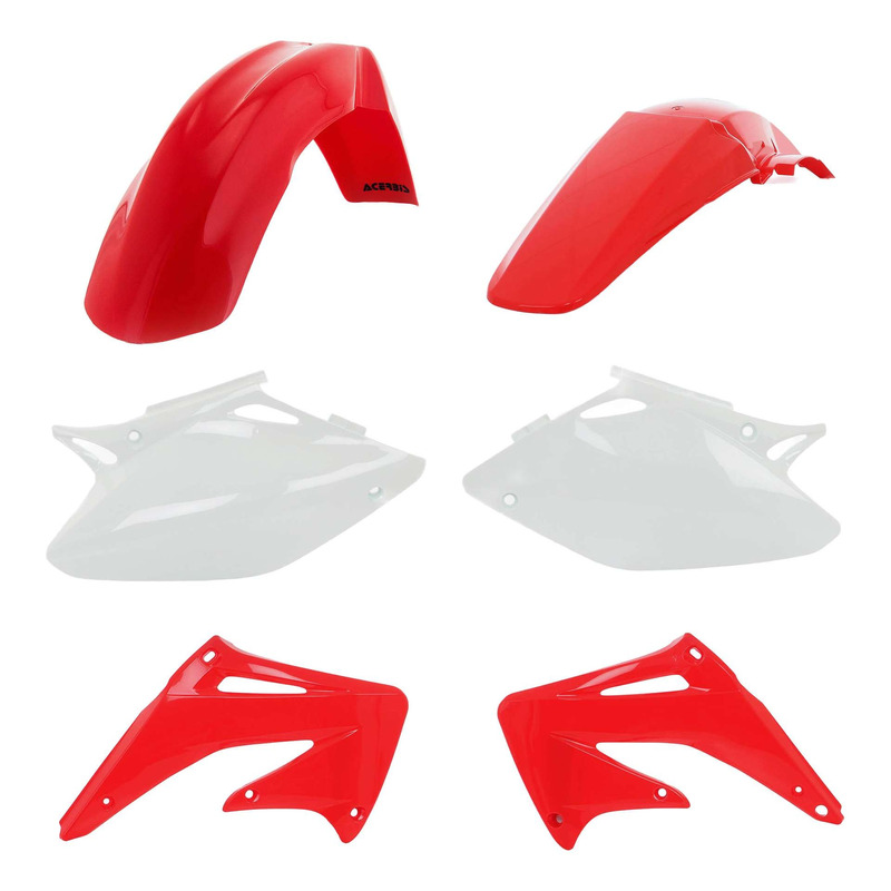 Kit Plastique ACERBIS Type Origine Réplica 2003 Rouge / Blanc - Honda 450 CRF-R 02-03